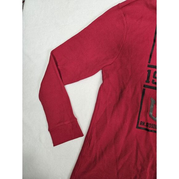 ECKO UNLTD CO‎ Knit Shirt Long Sleeve 1972 Men's 2XL - Red Crewneck Rhino - Picture 7 of 12